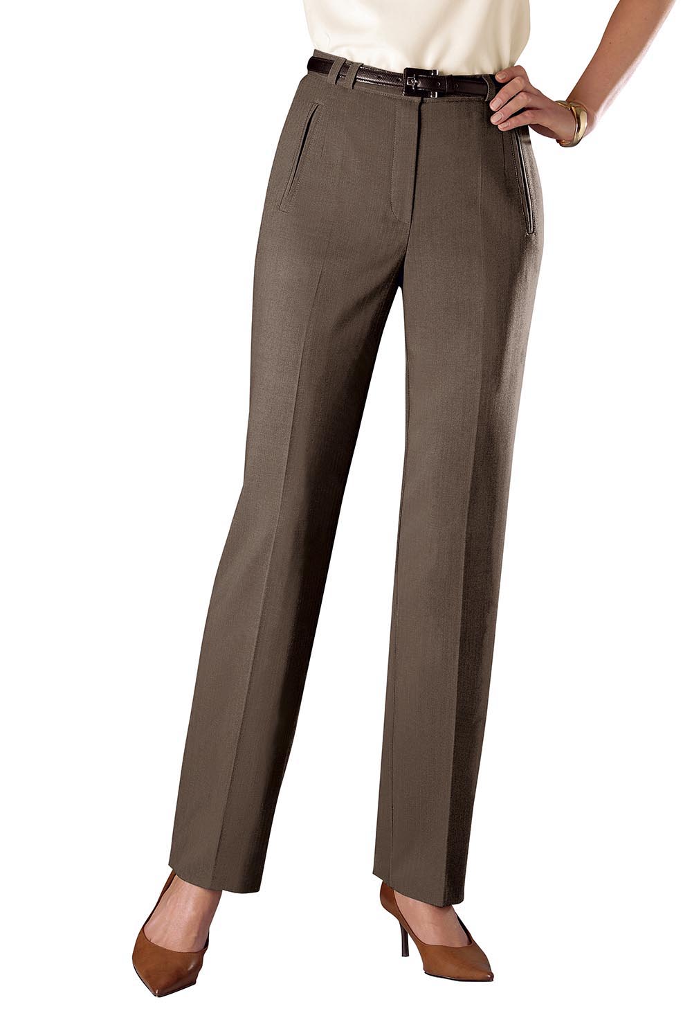 Pantalon uni, 2 statures