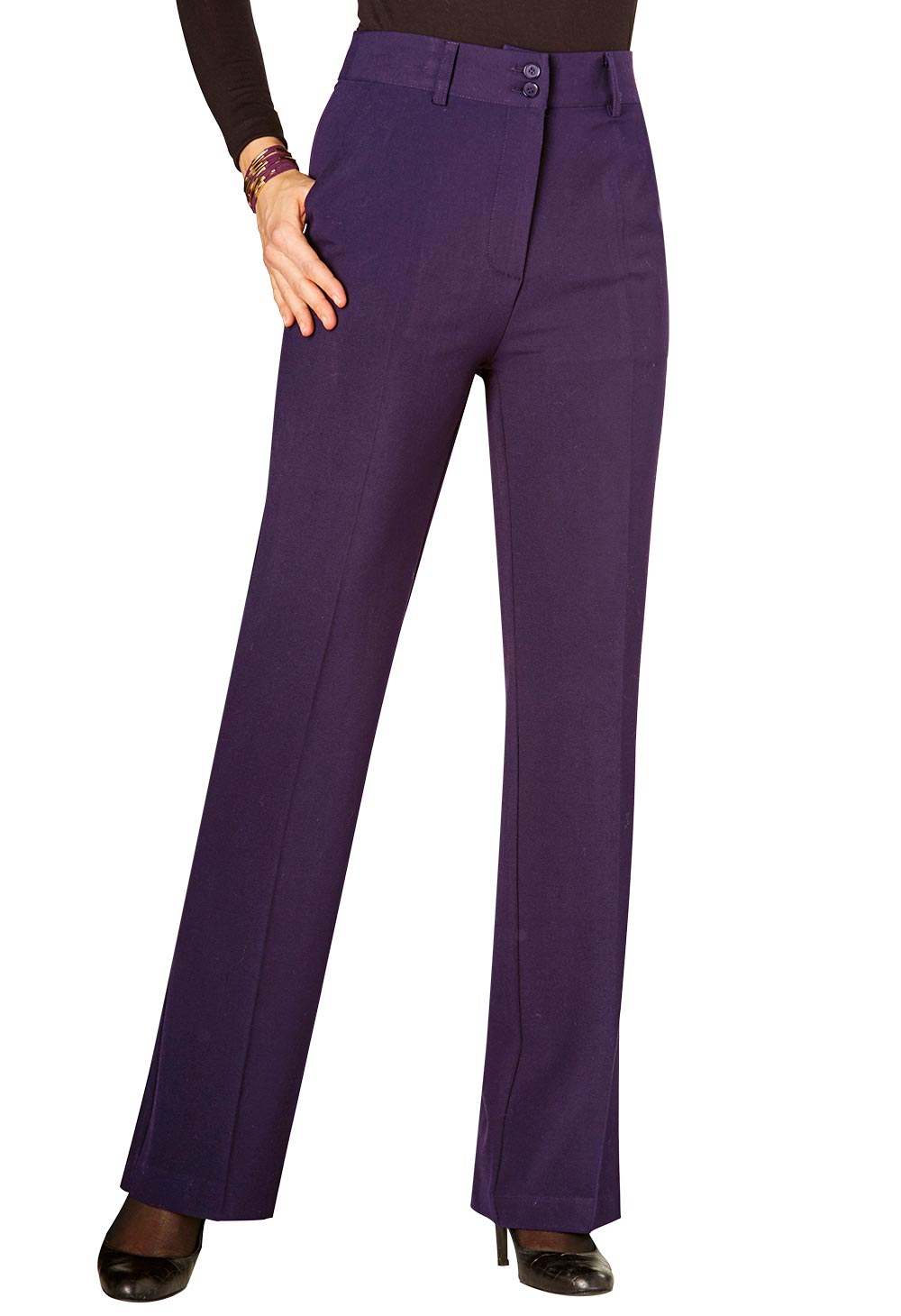 Pantalon fluide, 2 statures