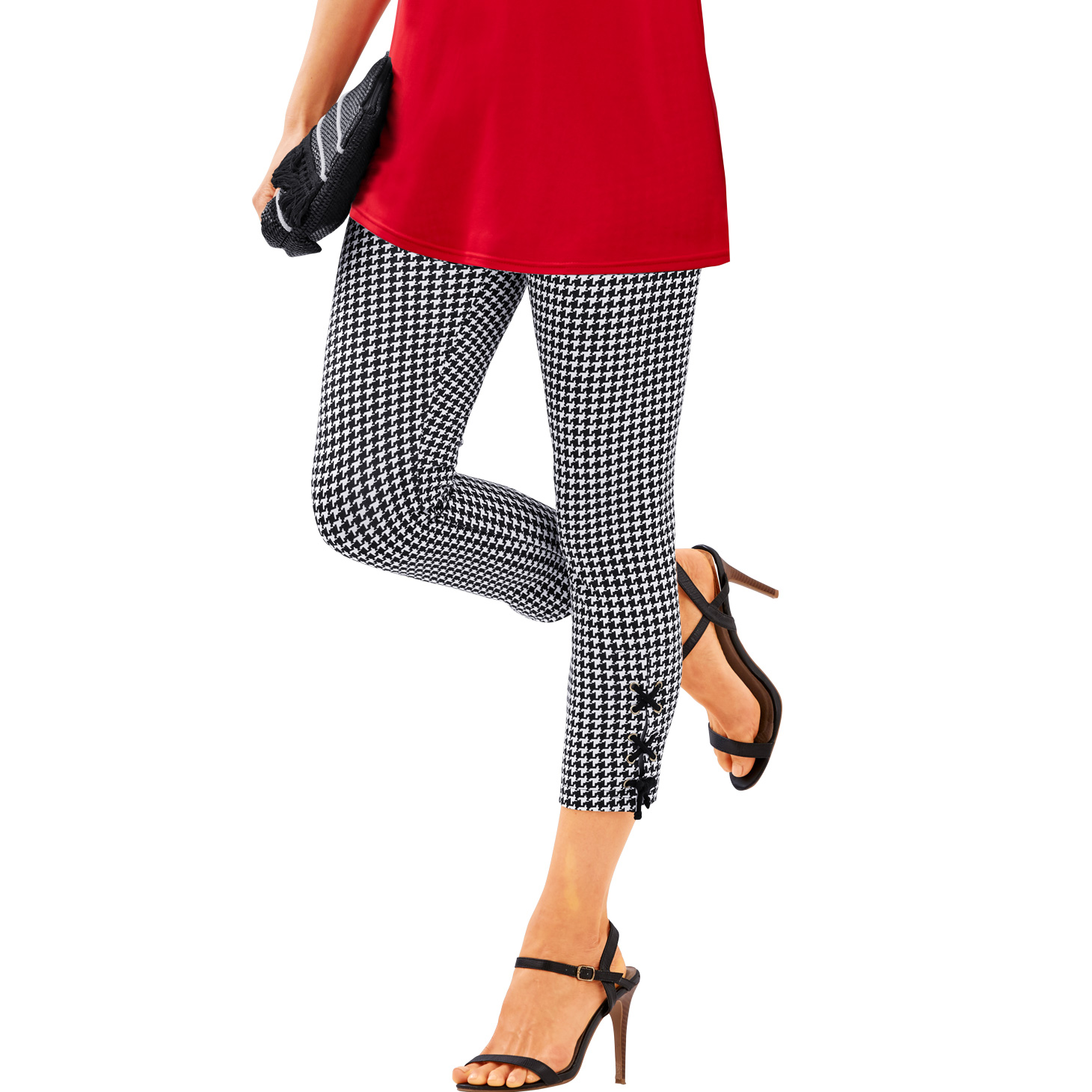 Pantacourt laçage, extensible