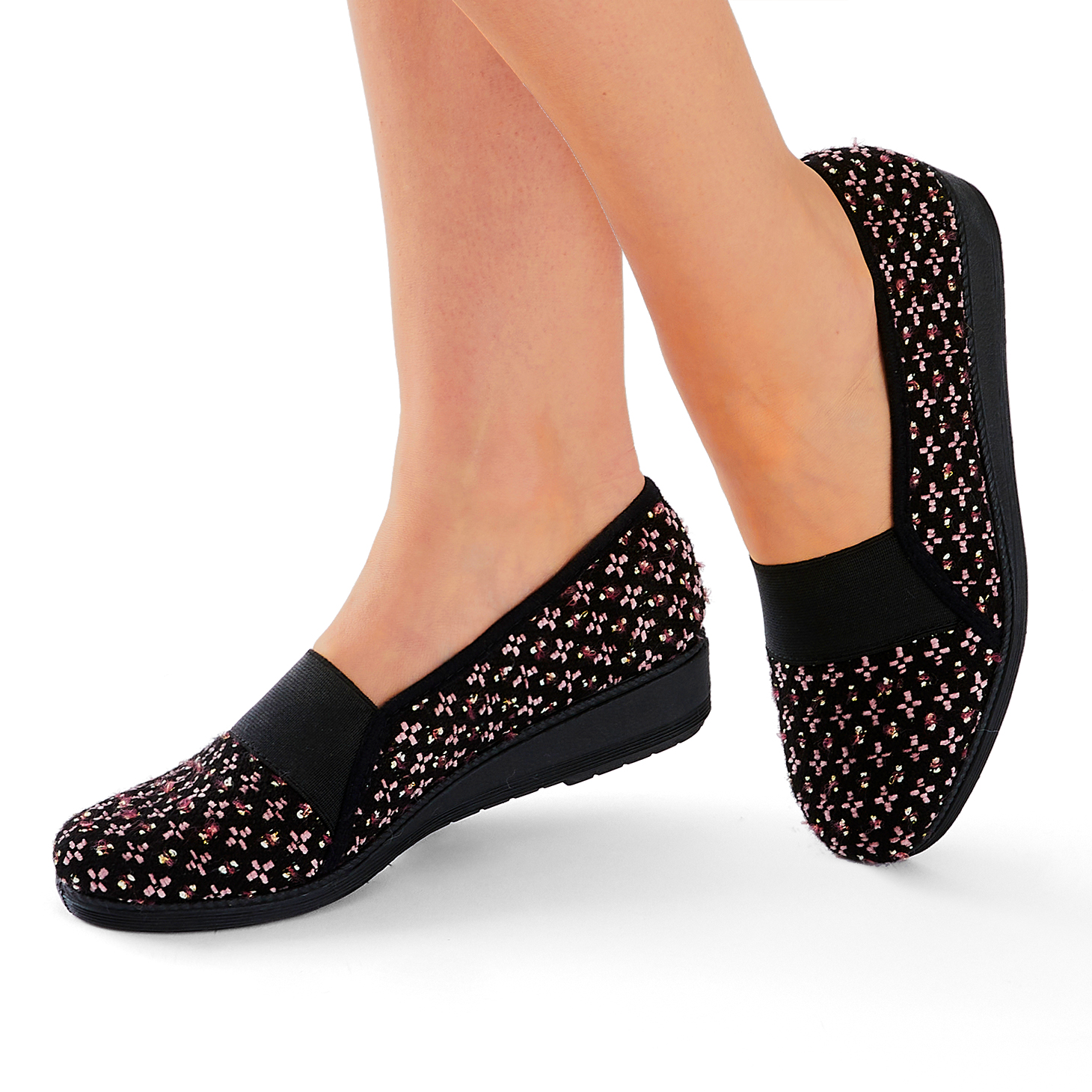 Sans-gênes en tissé teint