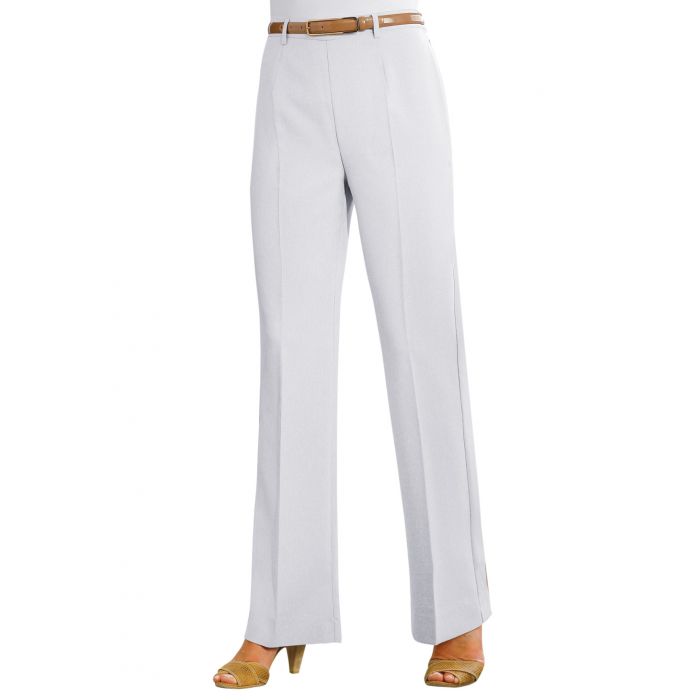 Pantalon effet ventre plat Bleu Bonheur