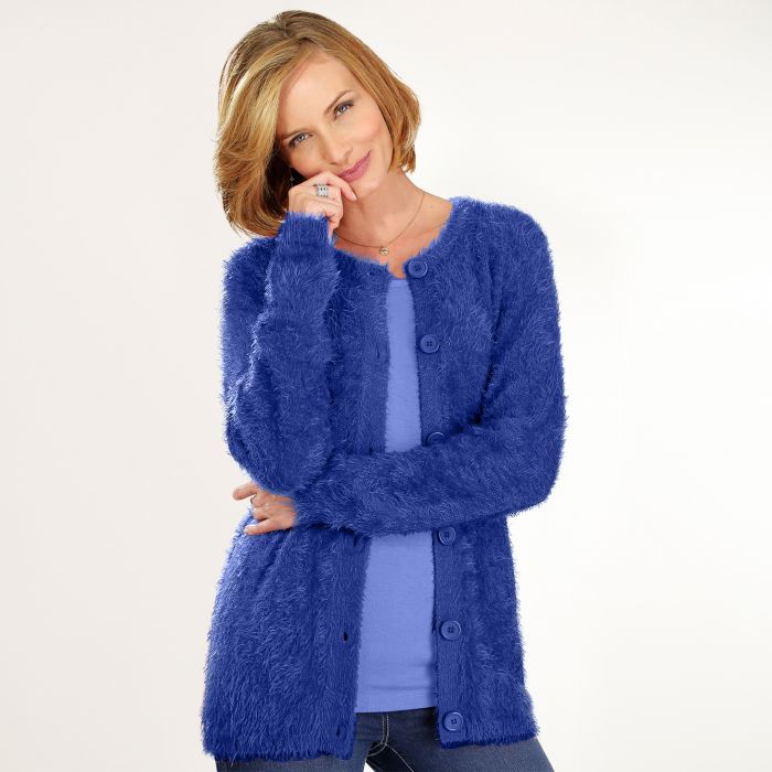 gilet femme bleu bonheur