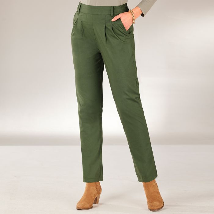 Pantalon de ville femme taille haute online
