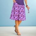 Jupe imprimée en maille jersey