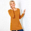 Pull col rond en maille douce