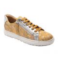 Baskets cuir velours mode