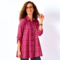 Chemise ample imprimée