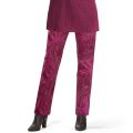 Pantalon imprimé feuilles
