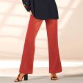 Pantalon fluide en crépon