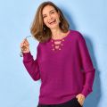 Pull boutons dorés