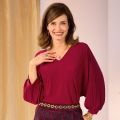 Tee-shirt manches fantaisie