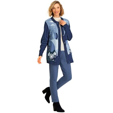 On se réfugie dans une tenue ultra réconfortante et douillette en cardigan et pantalon en molleton !