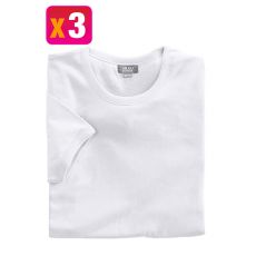 Tee-shirt col rond x 3