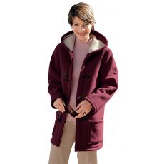 Duffle-coat maille polaire