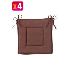 Couvre-chaise matelassé x 4