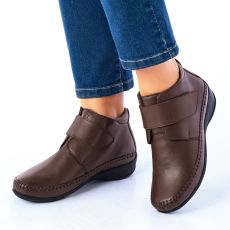Bottines en cuir