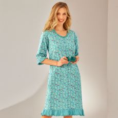 Chemise de nuit imprimée
