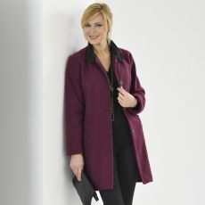Manteau toucher mohair