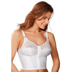 Bustier raffiné ouvert devant