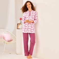 Pyjama imprimé fleuri
