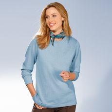 Pull à col rond en mérinos