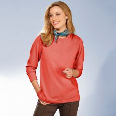 Pull à col rond en mérinos