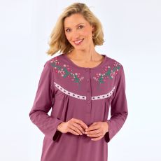 Chemise de nuit romantique