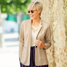 Veste-tailleur maille Milano
