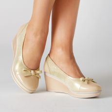 Ballerine montante compensée