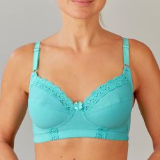 Soutien-gorge coton brodé