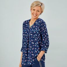 Blouse imprimée fluide