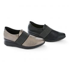 Baskets femme cuir Confort