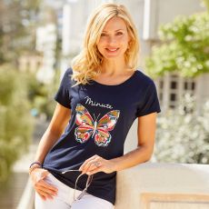 Tee-shirt imprimé papillon