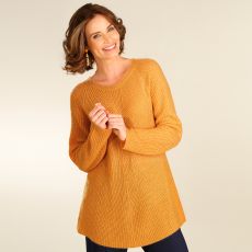 Pull-tunique maille anglaise