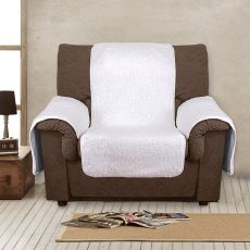 Protection fauteuil en sherpa