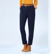 Pantalon en crêpe fluide