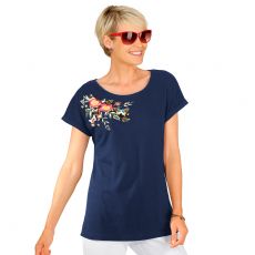 Tee-shirt fleuri OEKO-TEX®