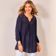 Blouse en guipure