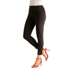 Legging avec guipure