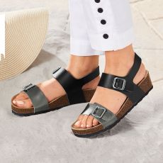 Sandales tendance en cuir