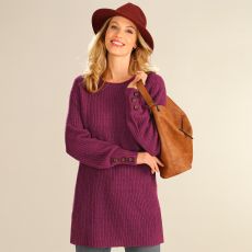Pull-tunique maille anglaise
