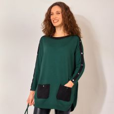 Pull long grande sale taille
