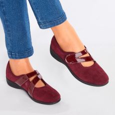 Babies croute de cuir velours