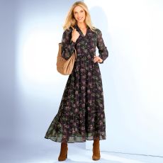 Robe longue imprimée