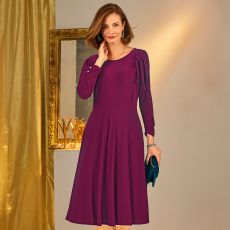 Robe avec noeud fantaisie