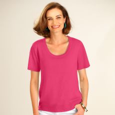 Pull à manches courtes