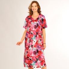 Robe ample imprimée