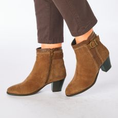 Boots mode en cuir
