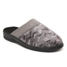 Mules velours côtelé