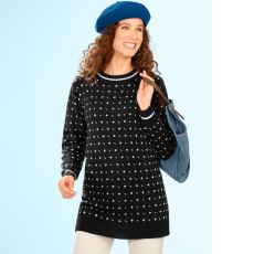 Pull-tunique jacquard